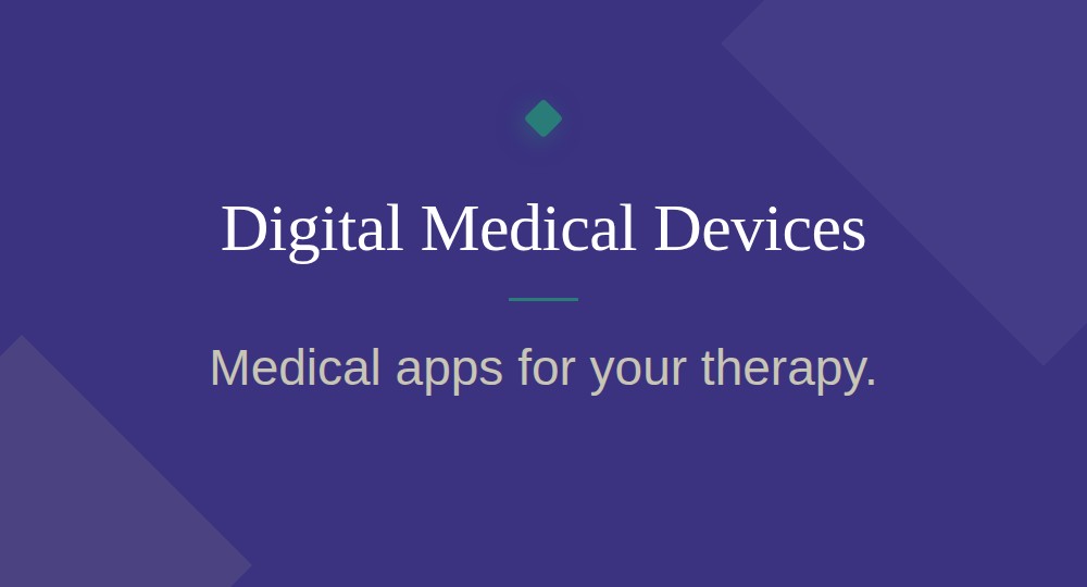 Therapie: Digitale Medizinprodukte