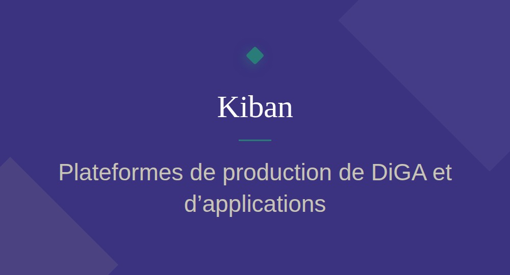 KIBAN – plateformes de production de DiGA et d'applications
