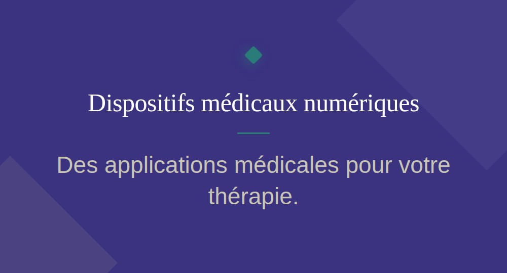 Therapie: Digitale Medizinprodukte